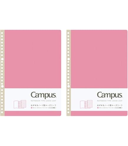 Amazon | コクヨ キャンパス はがせるノート型ルーズリーフ 普通